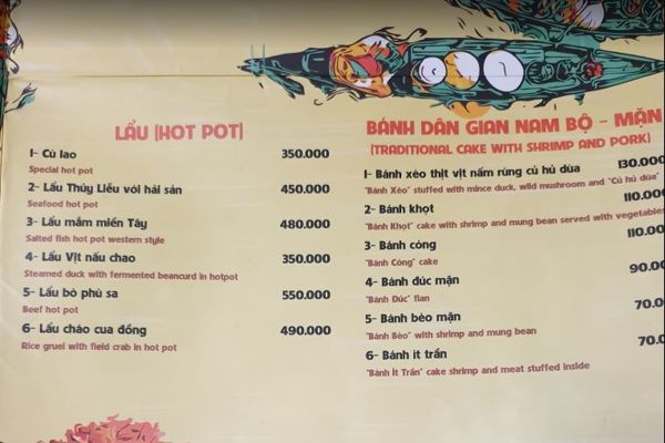 Review Nhà Hàng Bếp Tỉnh Lục | ẩm thực Sài Gòn