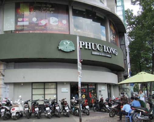 Trà và Cà phê Phúc Long Express Nguyễn Thái Học | ẩm thực Sài Gòn