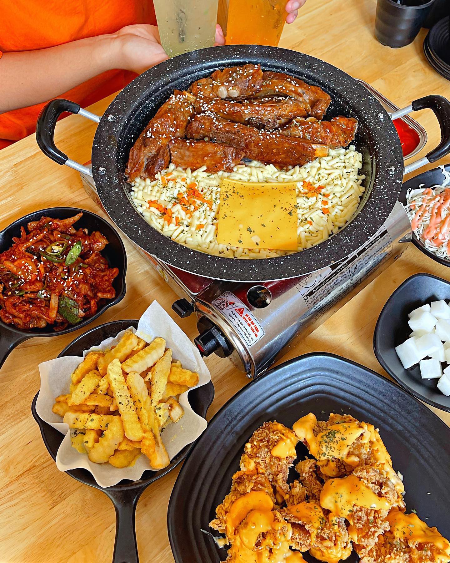 Kokoria Quán ăn Chuyên Phô Mai Hàn Quốc | Sài Gòn Ẩm Thực